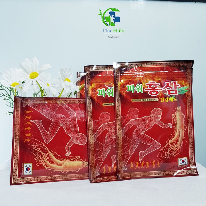 Cao dán hồng sâm Power Red Ginseng