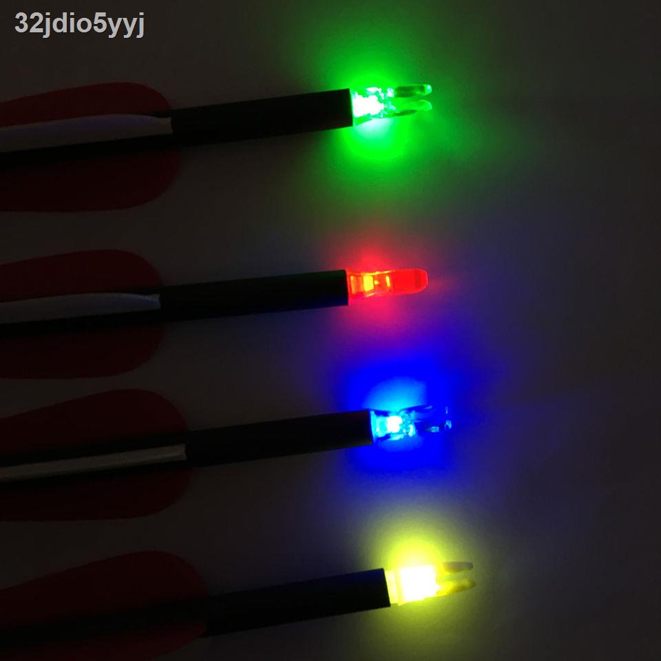 ■✔6 đuôi nút dạ quang, mũi tên carbon, carbon hỗn hợp, sợi thủy tinh, cung đường kính trong 6,2 tổng hợp đa năng.