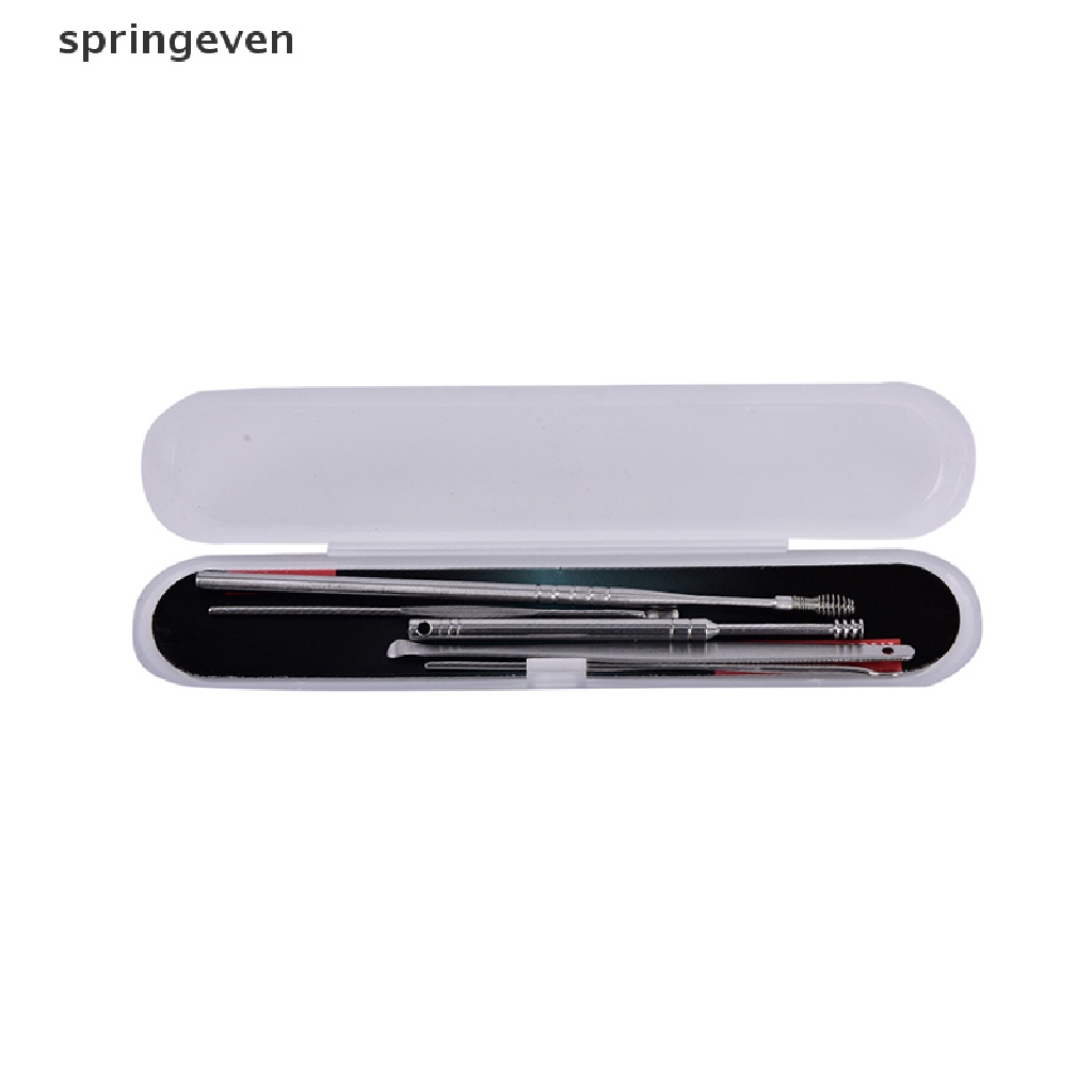 Bộ 5 Dụng Cụ Lấy Ráy Tai Bằng Thép Không Gỉ Tiện Dụng