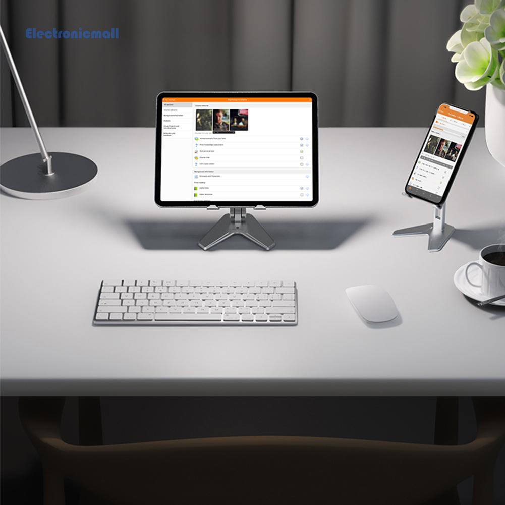 Giá Đỡ Điện Thoại Máy Tính Bảng Chất Liệu Hợp Kim Nhôm Có Thể Gấp Gọn Mall01 | BigBuy360 - bigbuy360.vn