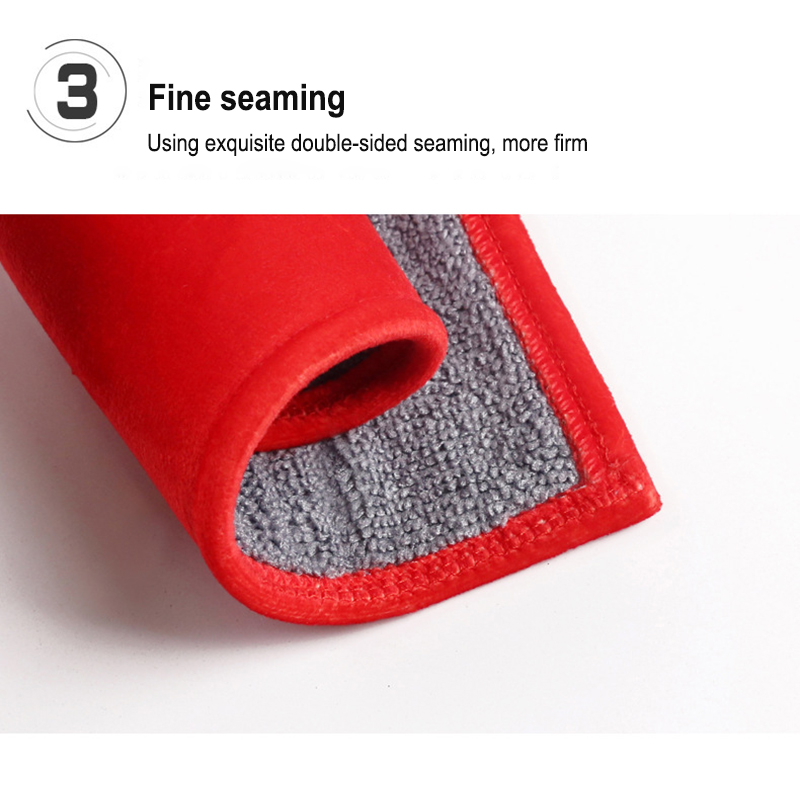 Khăn Lau Xe Hơi Da Lộn Dày Dặn Thấm Hút Tốt Tiện Dụng Cho Bmw