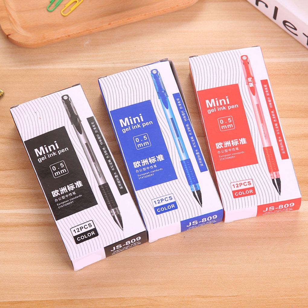 Set 12 Bút Bi 0 5mm Xinh Xắn Chất Lượng Cao