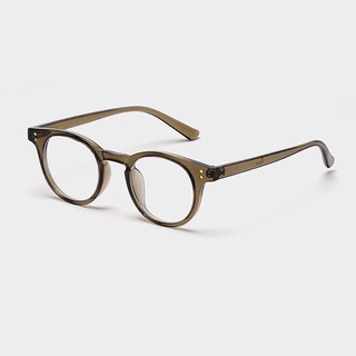 Kính đọc sách chống ánh sáng xanh, Gọng kính cận tròn nhựa sinh học cao cấp 8010 Jolie eyewear