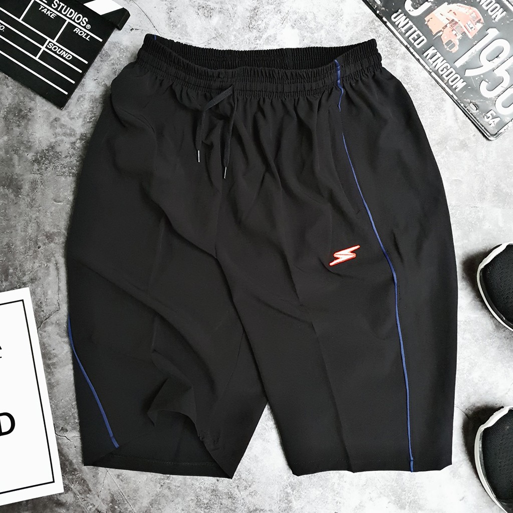 Quần Short nam dáng rộng big size 2 màu vải gió siêu đẹp (70-85kg) | BigBuy360 - bigbuy360.vn