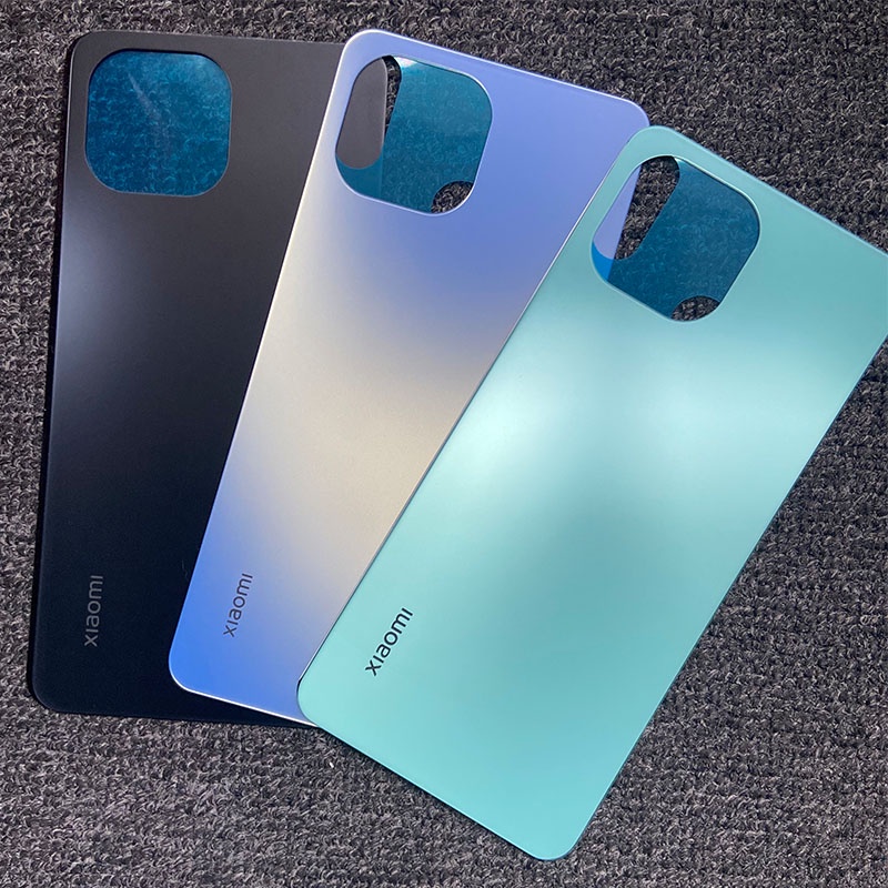 6.55&quot; Ốp Điện Thoại Mặt Kính Có Nắp Bảo Vệ Camera Cho Xiaomi Mi 11 Lite Xiaomi Mi11 Lite 4G 5G