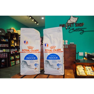 Thức ăn hạt cho mèo ít vận động Royal Canin Indoor 2kg