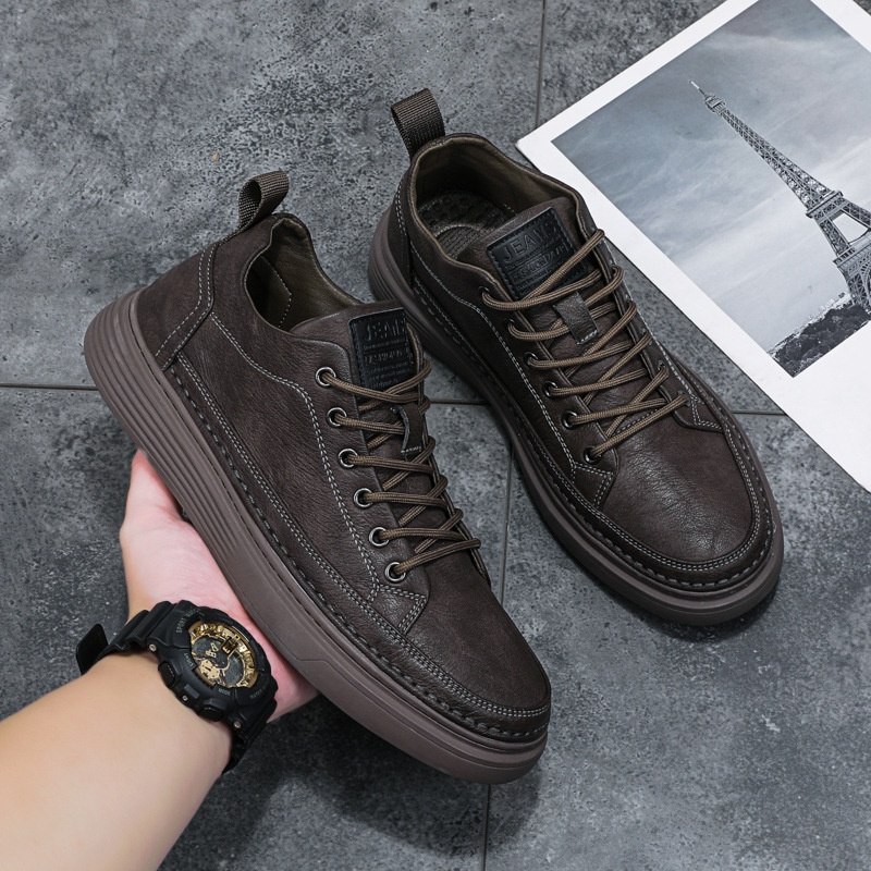 Giày Sneaker Nam, Giày Da Nam Cao Cấp Kiểu Mới 2023