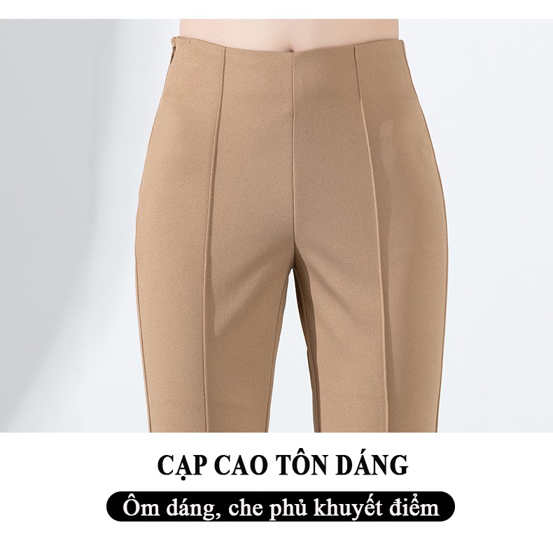 Quần Vải Ống Loe, Quần Tây Ống Loe Lưng Cao - Siêu tôn dáng, che khuyến điểm bụng đùi - SINB.STORE | BigBuy360 - bigbuy360.vn