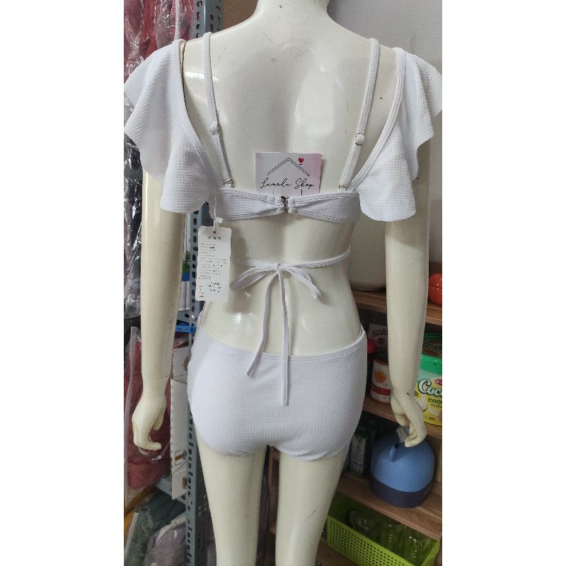 Bikini Áo Tắm 2 Dây Bánh Bèo LMD22 Tôn Dáng Cạp Cao Hottrend 2021 Hàng Quảng Châu Sang Chảnh Xịn Đẹp Sexy | BigBuy360 - bigbuy360.vn
