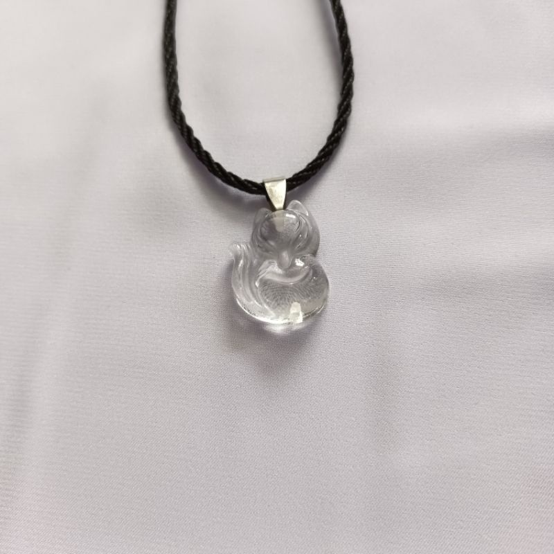 Vòng cổ hồ ly đá pha lê đẹp may mắn tình yêu hôn nhân hạnh phúc