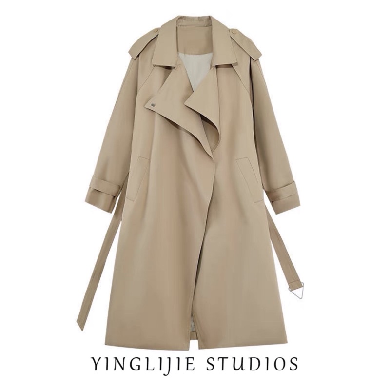 Áo khoác măng tô kaki nữ ngắn, dài QCCC | BigBuy360 - bigbuy360.vn