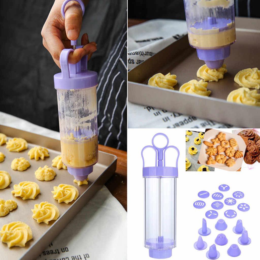 Bộ cookie press nhựa làm bánh quy