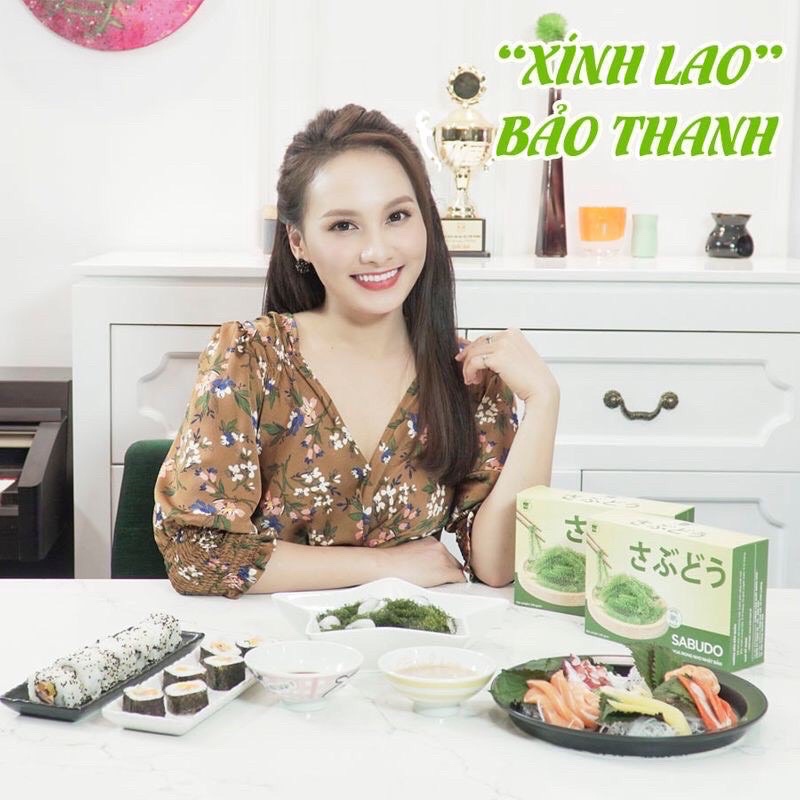 [CHỈ 29K/gói TẶNG kèm sốt mè] Rong nho tách nước SABUDO CN Nhật Bản - Cung cấp nhiều dinh dưỡng cho người lớn và trẻ em