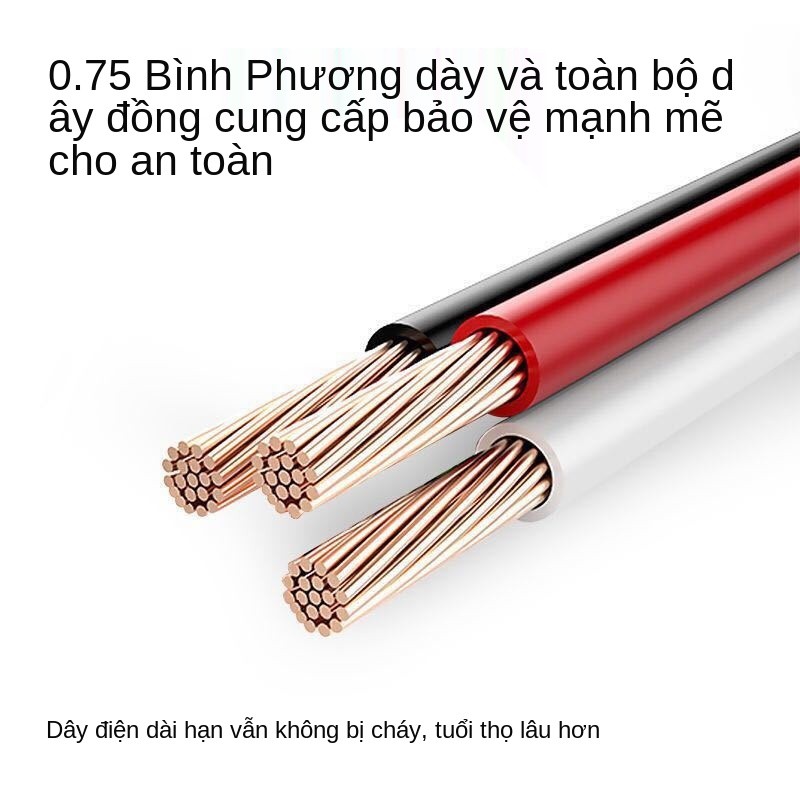 Bán cầu cách nhiệt thông minh Mì ấm dung tích lớn 2,5L có tự động ngắt điện dùng trong gia đình, đun nước