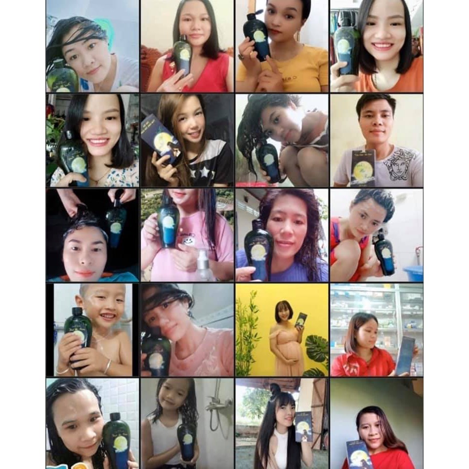 Dầu Gội & Dầu Xả Dược Liệu Thanh Môc Hương kích thích mọc tóc.
