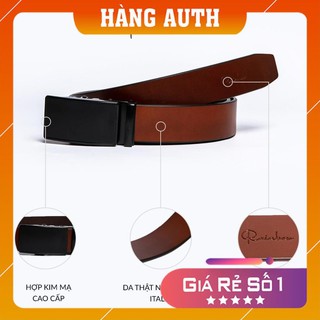 [ DA THẬT– HÀNG AUTH] Thắt lưng nam/Thắt lưng da thật Rainbow 012