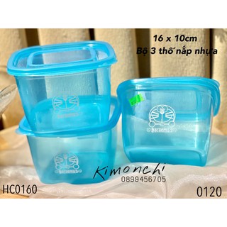 💙Bộ 3 hộp nhựa Doraemon Doremon💙