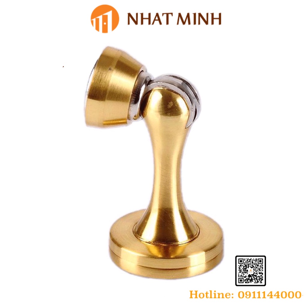 Hít cửa nam châm Haflele 938.23.028 màu vàng chính hãng