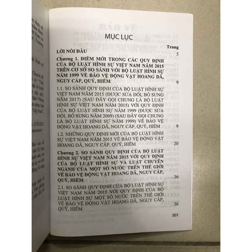 Sách bảo vệ động vật hoang dã, nguy cấp, quý, hiếm bằng pháp luật hình sự ở Việt Nam