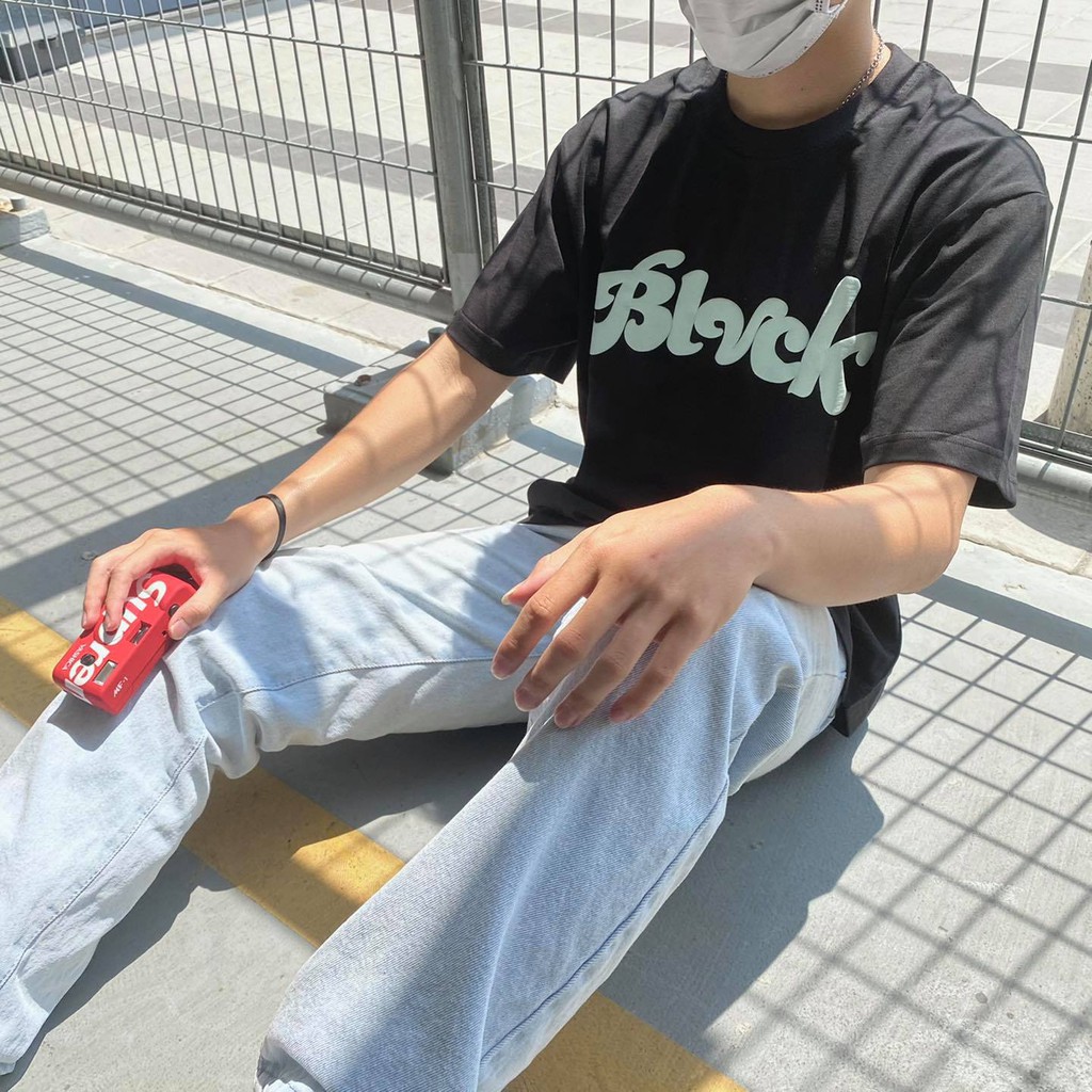 Áo thun BLVCK Lofi - 6 màu (Đen, trắng, xanh nhạt, xanh đậm, xanh xám, xanh lá) | BigBuy360 - bigbuy360.vn