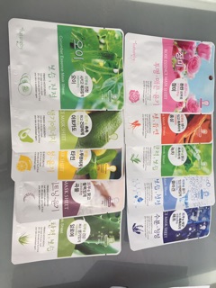Combo 5 Mặt nạ giấy Natureby Essence Mask Sheet