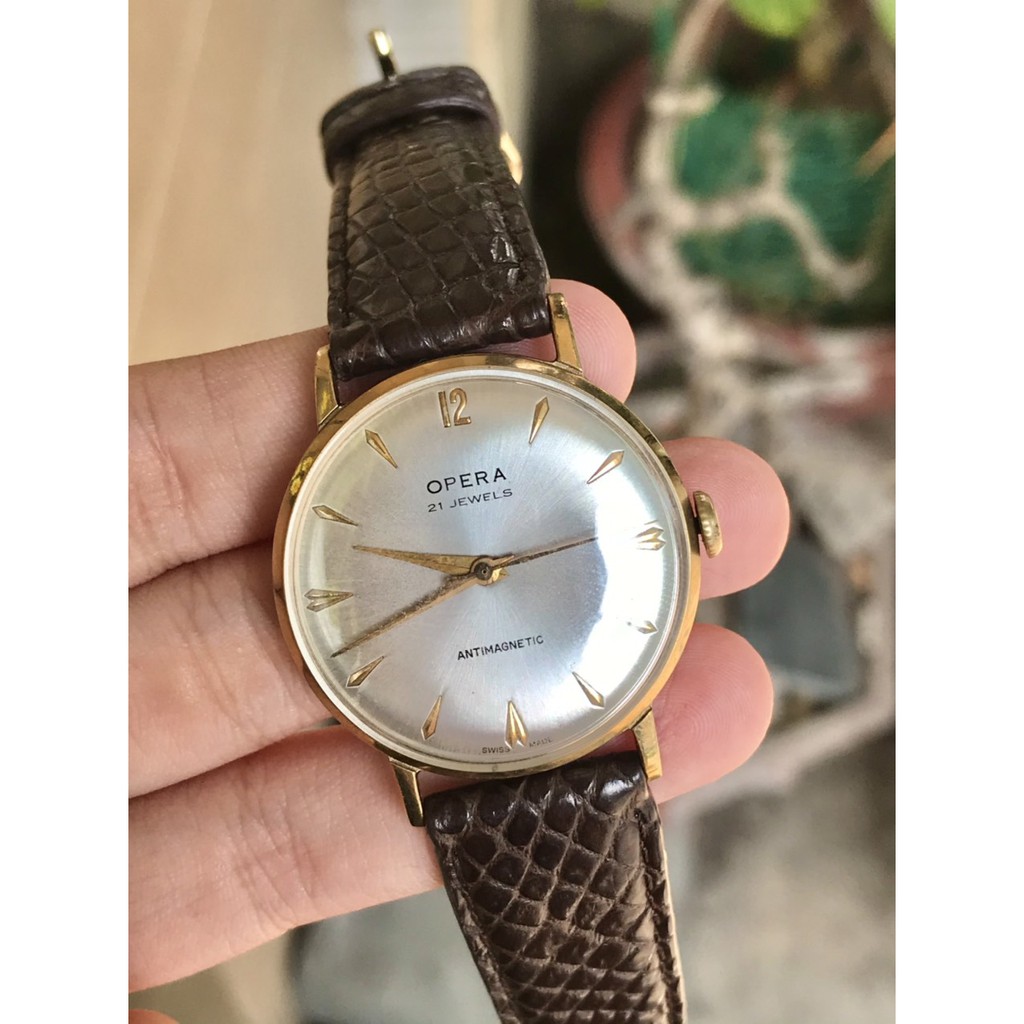 Đồng hồ nam OPERA 21 Jewels - Antimagnetic - Thụy Sỹ