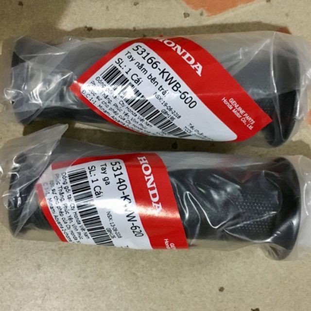 Cặp bao tay nắm luôn ống ga Future, Wave A, Wave Thái, ZX, RSX, RSV, RS, Blade  Chính Hãng Honda