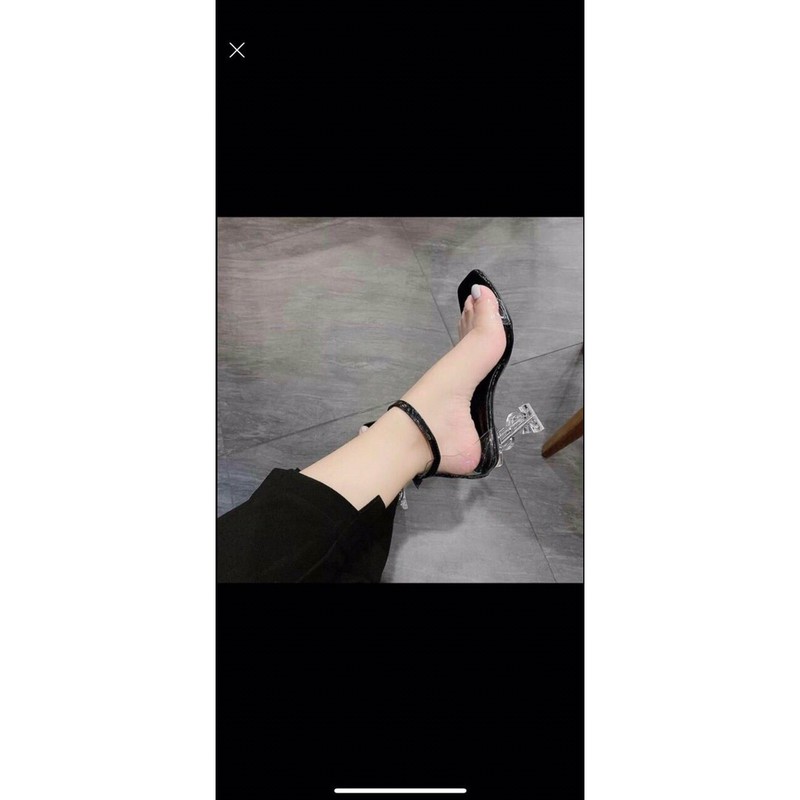 Sandal kẹp xỏ ngón nữ đế bệt quai chéo phong cách thời trang đủ màu sắc