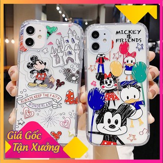 Ốp iphone - ốp lưng mickey vui nhộn trong 5/5s/6/6s/6plus/6s plus/7/8/7plus/8plus/x/xs/xsmax/11/11promax-4g 4m4