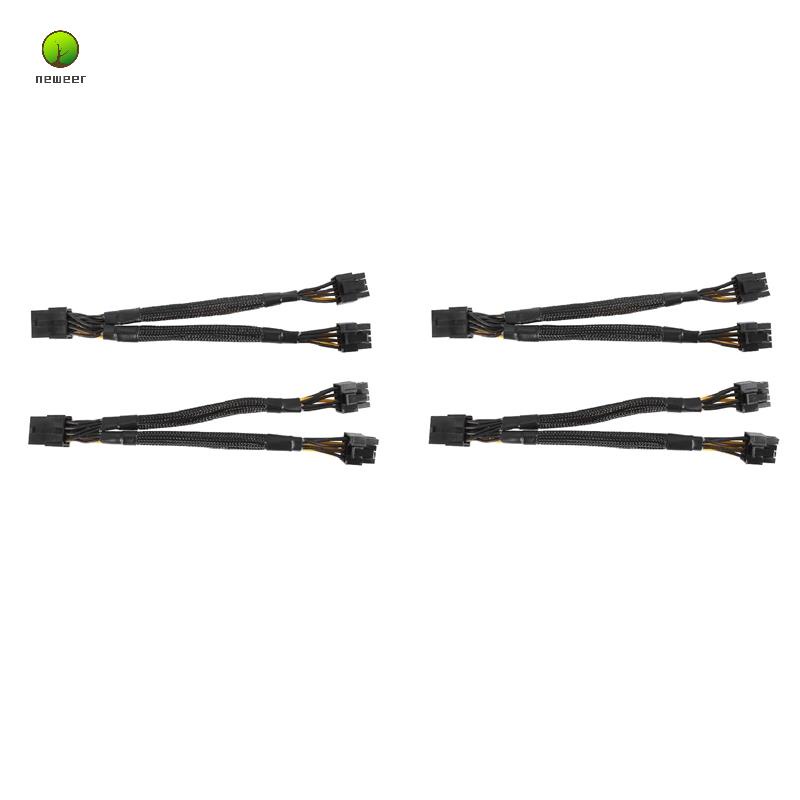 Bộ 2 đầu chuyển đổi nguồn điện Female sang Dual 2X 8 Pin (6+2) | BigBuy360 - bigbuy360.vn