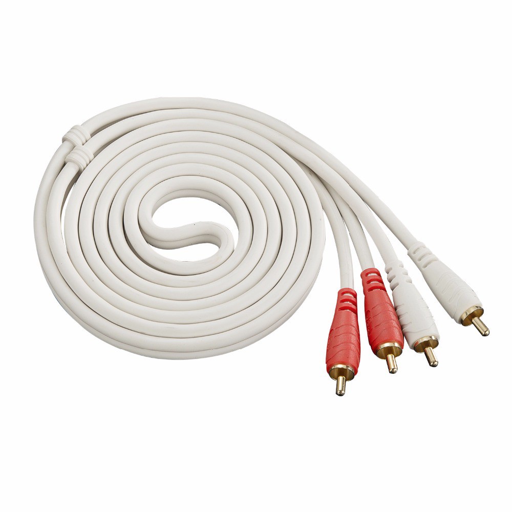 Dây AV 2 Đầu Chính Hãng JSJ, Choseal, Liton, DNDZ -  Dây Tín Hiệu AV Dài 0.8, 1.5, 3, 5, 10m - Lỗi 1 Đổi 1 Trong 7 Ngày