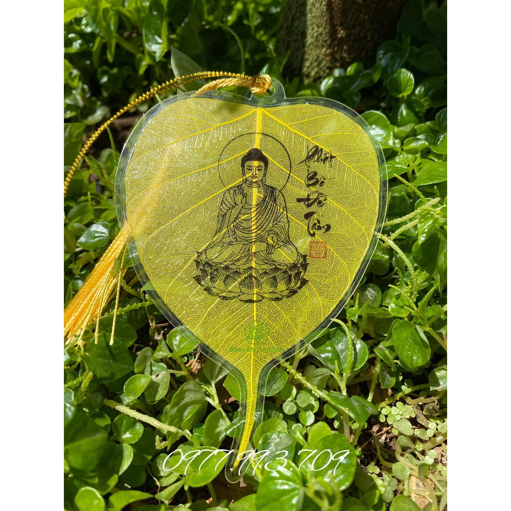 LÁ BỒ ĐỀ HÌNH PHẬT-PHÁT BỒ ĐỀ TÂM