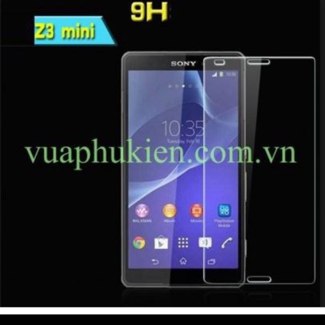 Bộ 2 kính cường lực cho sony Z3 mini