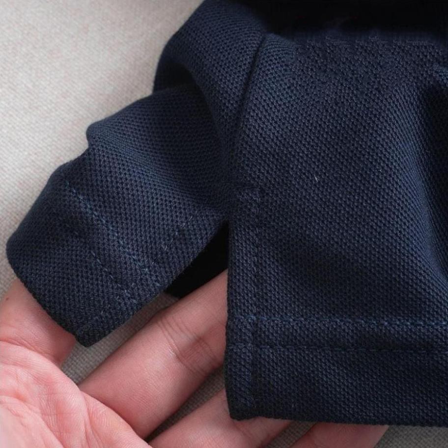 Áo thun polo cộc tay cổ bẻ trơn, nhiều màu, chất liệu vải mềm mịn, dáng body vừa người, trẻ trung, năng động | BigBuy360 - bigbuy360.vn