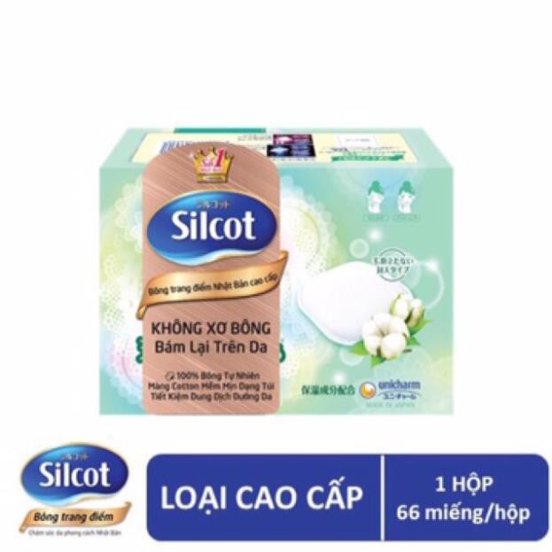 Bông tẩy trang Silcot Nhật Bản - Đủ loại 82 miếng / 66 miếng .