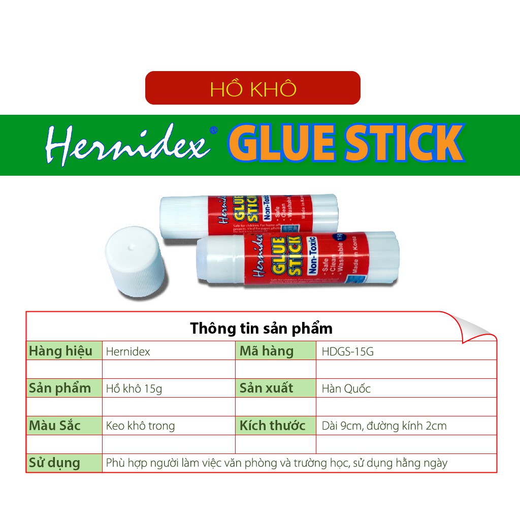 Hồ khô Hernidex POWER GLUE STICK
