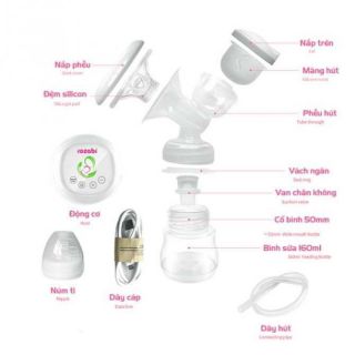 Máy hút sữa rozabi basic