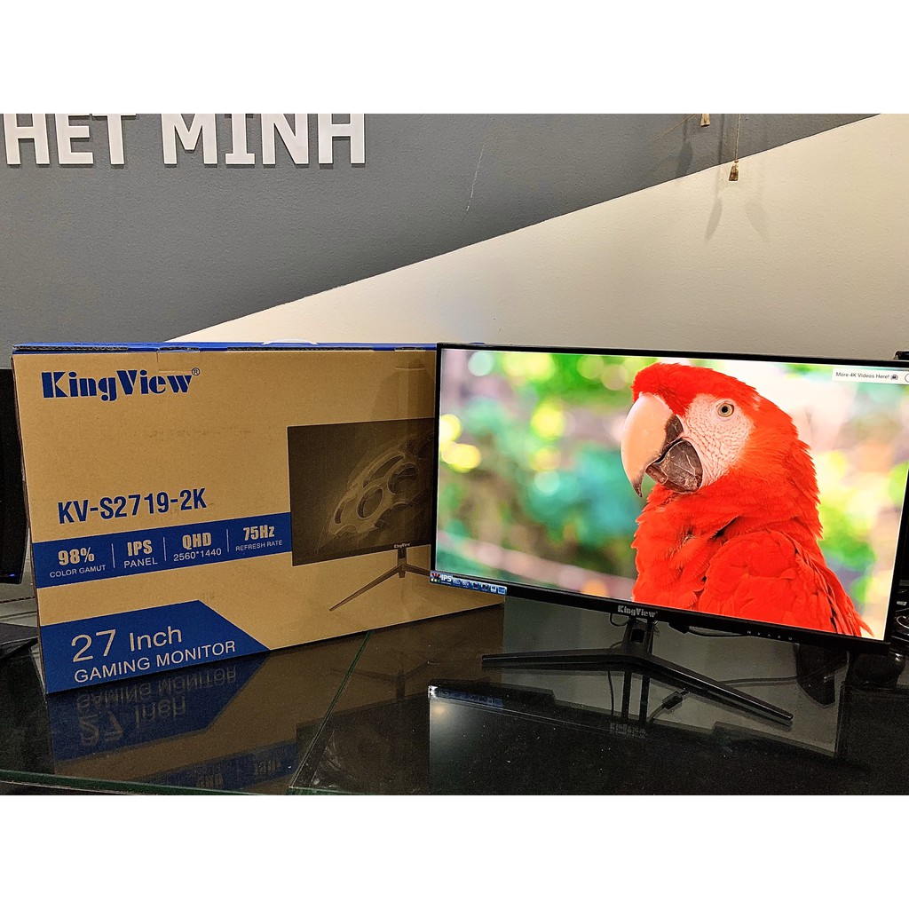 Màn Hình 27 Kingview KV-s2719- 2K Full Viền 75Hz ( Mới Full Box 100% )