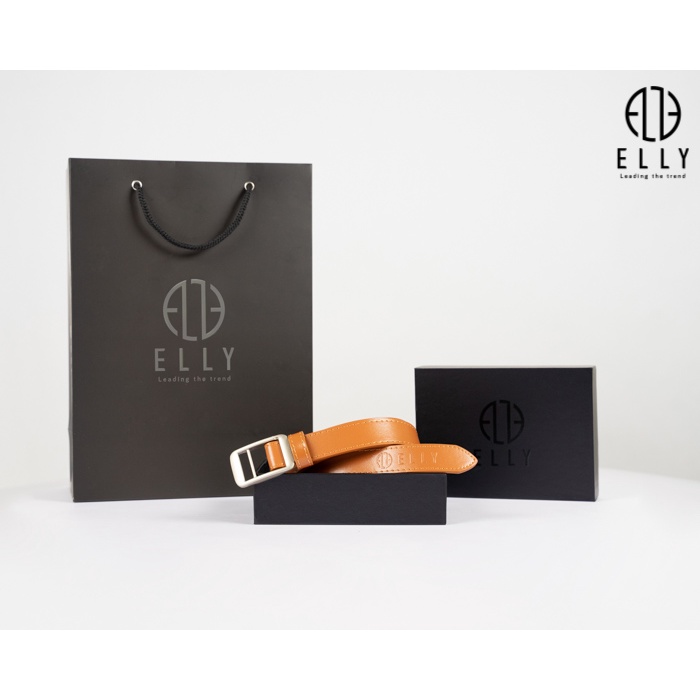 Dây thắt lưng cao cấp da thật ELLY – ED51
