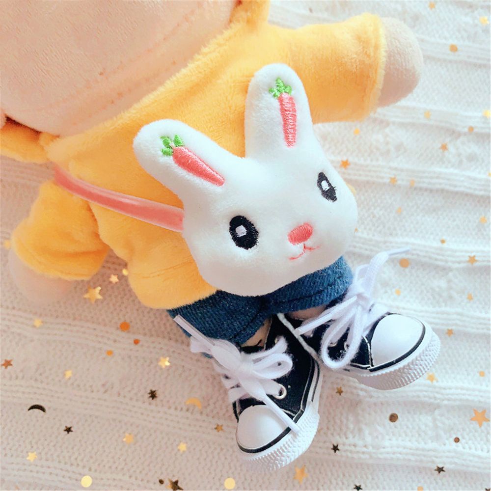 Bộ Trang Phục Búp Bê 20CM Chất Liệu Mềm Mại Phong Cách Thần Tượng Hàn Quốc Kèm Quần Áo Đáng Yêu