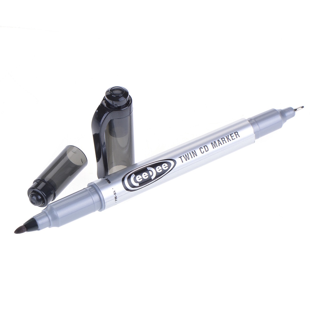 Bút lông dầu, bút lông 2 đầu, bút dạ kính Thiên Long Ceedee PM-04