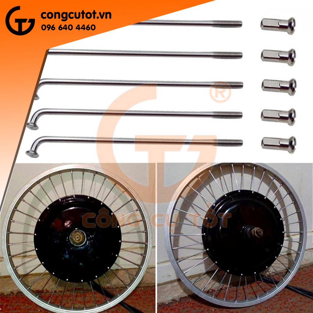 Cờ lê cân vành xe đạp hai đầu 3.5mm HOTSSMAN bằng thép Crôm Vanadium