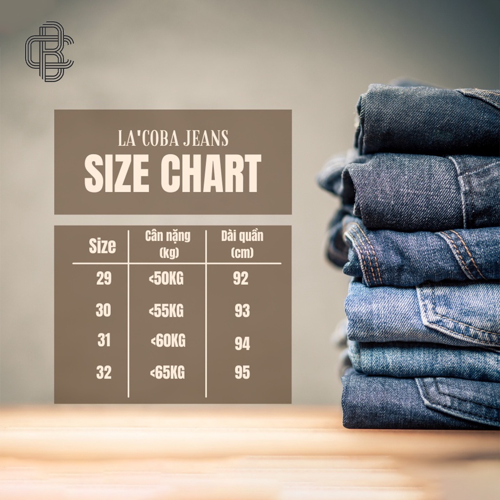 Quần jean đen - Quần bò nữ big size ống bó dáng ôm vải jean cotton co giãn SK05 - La’coba