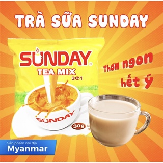 Trà sữa Sunday Teamix Myanmar 1 bịch 30 gói nhỏ
