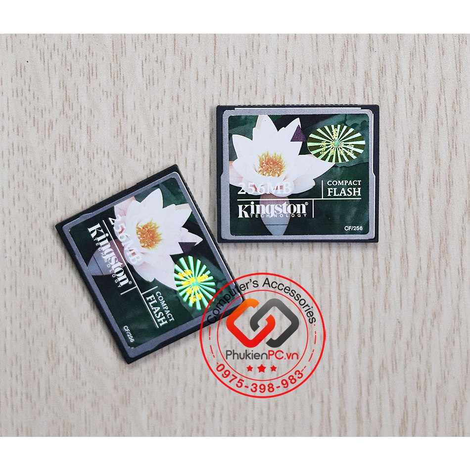 Thẻ nhớ CF 256mb kingston dùng cho máy cnc, máy tính công nghiệp, máy may công nghiệp