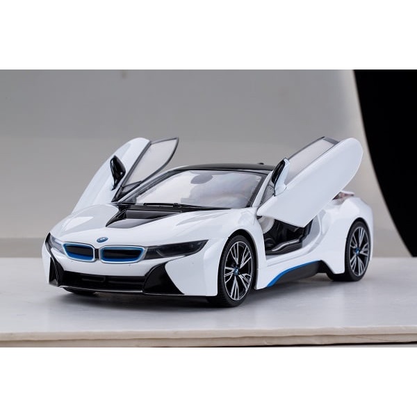 R71000-Xe BMW i8 Mở Cửa Bằng Điều Khiển - Trắng