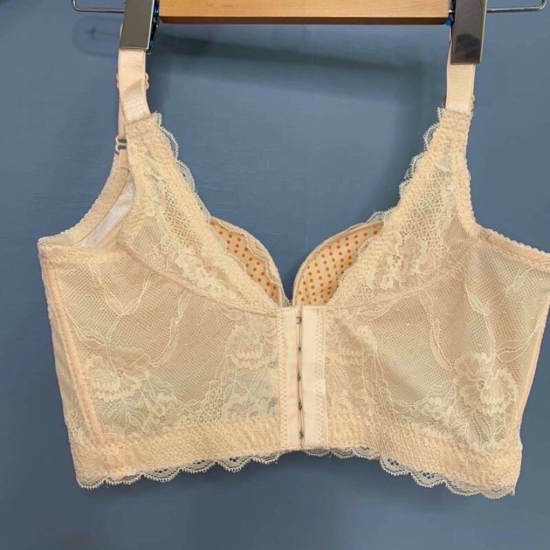 Áo Bra corset che mỡ lưng, bản to 5 móc cài - Loại có đệm chất liệu ren mềm xinh xinh🌿