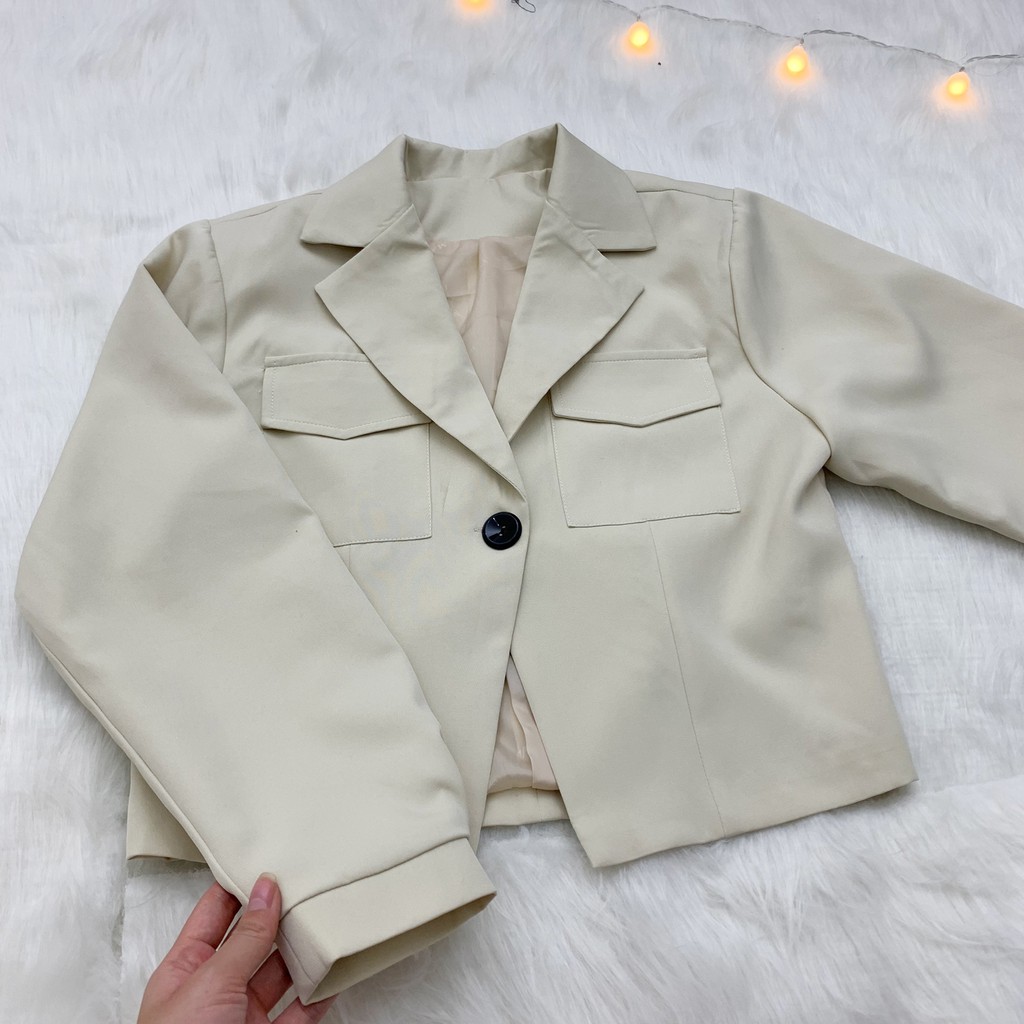 ÁO VEST LỬNG NỮ THỜI TRANG XUẤT KHẨU HÀN QUỐC, KOREA BLAZER 2 LỚP HOT TREND | BigBuy360 - bigbuy360.vn