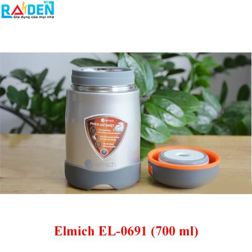 [TB02] Bình đựng thức ăn giữ nhiệt Elmich 700ml EL-0691 / 2240691