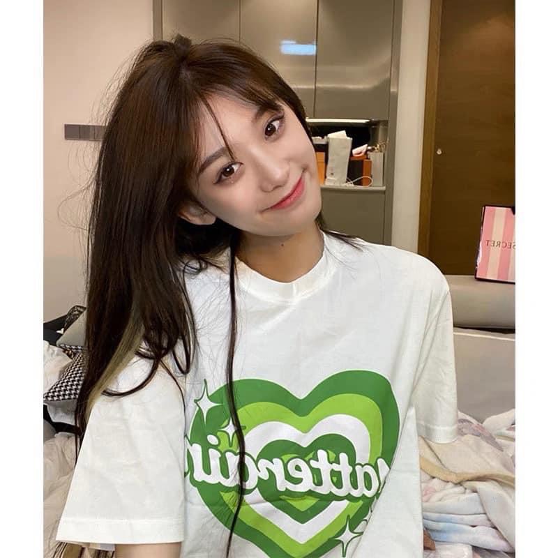 Áo thun phông nữ tay lỡ form rộng cổ tròn AT511